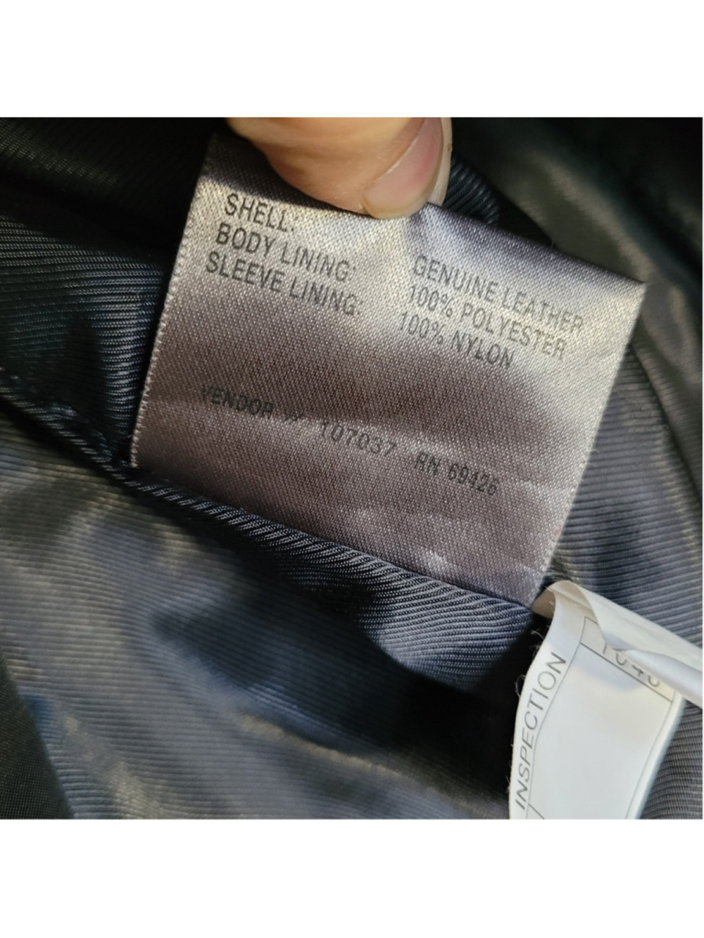 Wilson's leather black jacket Thinsulate Liner - Men’s Medium 4 buttons - Picture 6 of 11